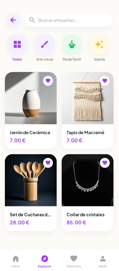 Explorar productos